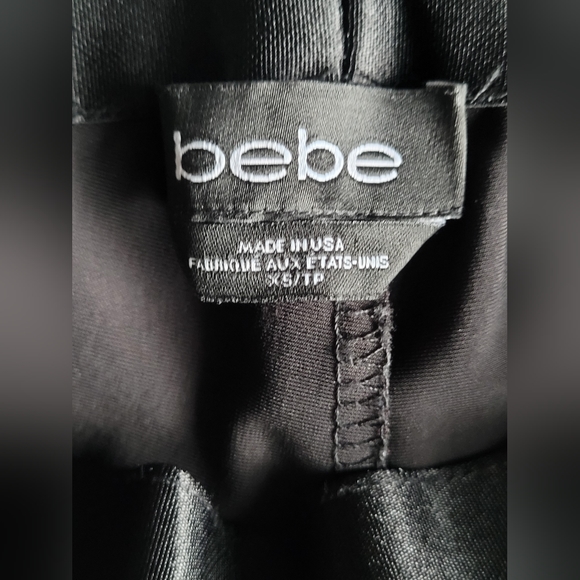 Bebe black 28" leggings in size xs. - Picture 4 of 5